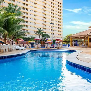 Apart-hotel Golden Dolphin - Grand&express - águas Termais - - Roupa De Cama, Banho E Tv De Led Caldas Novas